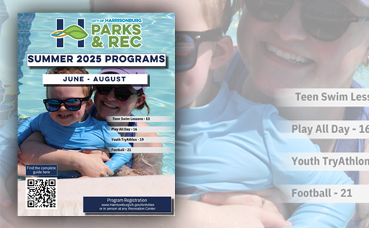 Summer 2025 Programs with woman and child in pool