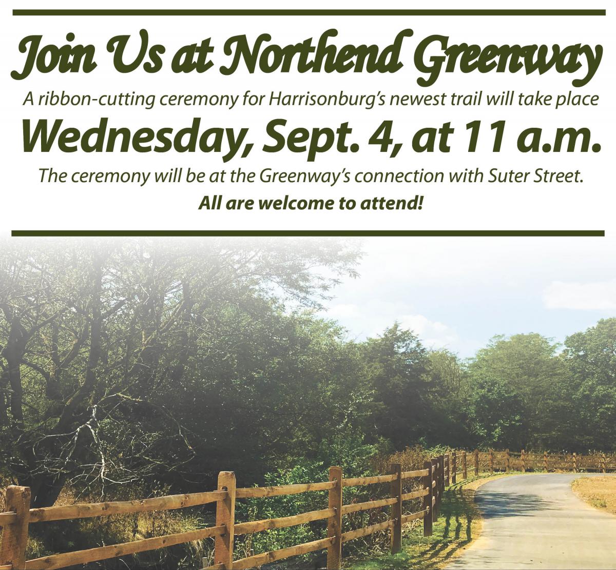 Northend Greenway Ribbon Cutting Ceremony