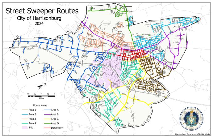 Street Sweeper Routes 2024