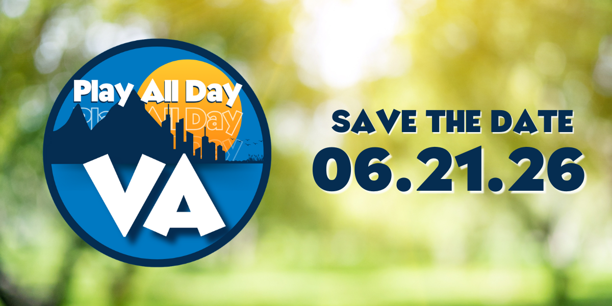 Play All Day logo with Save the Date 06.21.26